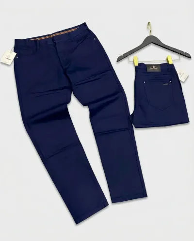 LUXURY QUALITY MONDO CHINOS - NAVY