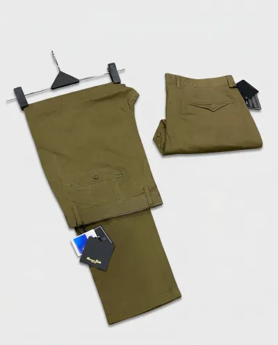 Massimo Dutti  Stretchy Chinos Trouser