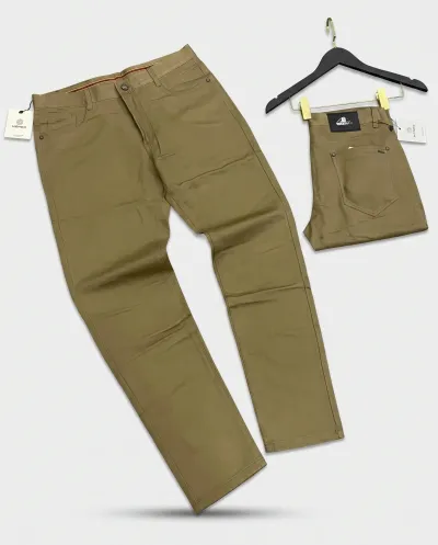 LUXURY QUALITY MONDO CHINOS - OLIVE