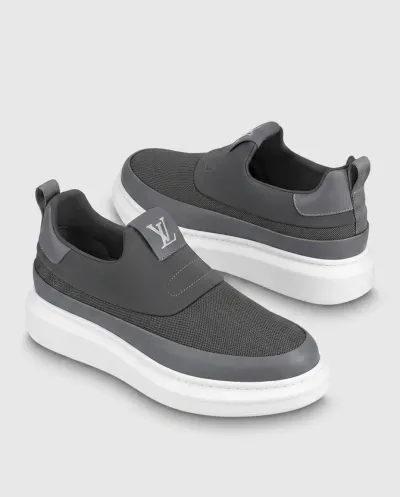 LV Slip-On Sneakers Grey