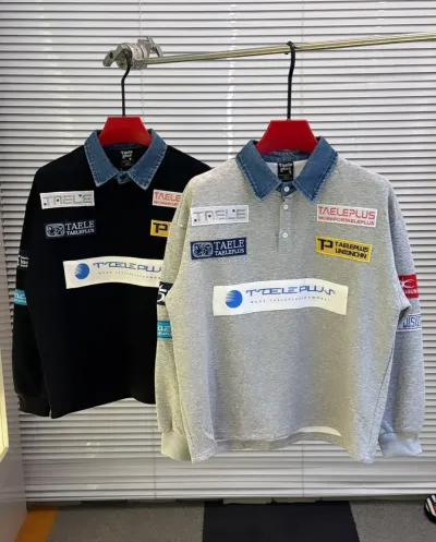 HIGH GRADE LÙXURY LONG SLEEVE  POLO