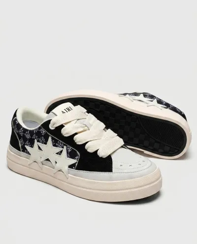 Amiri Bandana Sunset Skate Sneakers